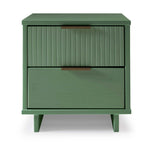 Granville 18" Nightstand (2-Drawer) in Sage Green