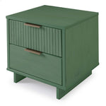 Granville 18" Nightstand (2-Drawer) in Sage Green