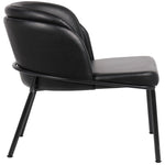 Jagger Vegan Leather Upholstered Dining Chair (883-C) in Black