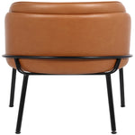Jagger Vegan Leather Upholstered Dining Chair (883-C) in Cognac