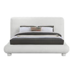 Blair Fabric Upholstered Queen Bed in Cream