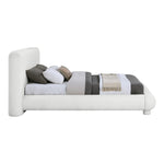 Blair Fabric Upholstered Queen Bed in Cream