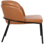 Jagger Vegan Leather Upholstered Dining Chair (883-C) in Cognac