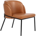 Jagger Vegan Leather Upholstered Dining Chair (883-C) in Cognac