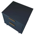 Granville 18" Nightstand (2-Drawer) in Midnight Blue
