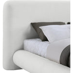 Blair Fabric Upholstered Queen Bed in Cream