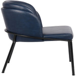 Jagger Vegan Leather Upholstered Dining Chair (883-C) in Navy