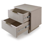 Granville 18" Nightstand (2-Drawer) in Light Gray
