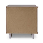 Granville 18" Nightstand (2-Drawer) in Light Gray