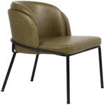 Jagger Vegan Leather Upholstered Dining Chair (883-C) in Olive