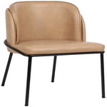 Jagger Vegan Leather Upholstered Dining Chair (883-C) in Tan
