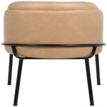 Jagger Vegan Leather Upholstered Dining Chair (883-C) in Tan