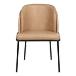Jagger Vegan Leather Upholstered Dining Chair (883-C) in Tan