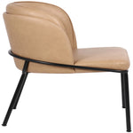 Jagger Vegan Leather Upholstered Dining Chair (883-C) in Tan