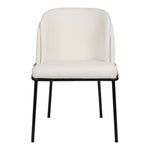 Jagger Vegan Leather Upholstered Dining Chair (883-C) in White