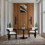 Sacha Velvet Upholstered Dining Chair (11095-C) in Cream