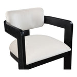 Sacha Velvet Upholstered Dining Chair (11095-C) in Cream