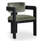 Sacha Velvet Upholstered Dining Chair (11095-C) in Green