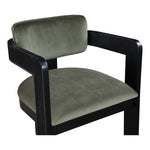 Sacha Velvet Upholstered Dining Chair (11095-C) in Green