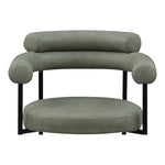 Blake Vegan Leather Upholstered Dining Chair in Green
