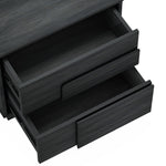 Horizon 22" Nightstand (2-Drawer) in Charcoal Gray