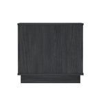 Horizon 22" Nightstand (2-Drawer) in Charcoal Gray