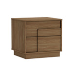 Horizon 22" Nightstand (2-Drawer) in Maple