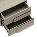 Horizon 22" Nightstand (2-Drawer) in Whitewashed Oak