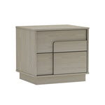 Horizon 22" Nightstand (2-Drawer) in Whitewashed Oak