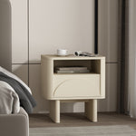 Ella 20" Nightstand (1-Drawer) in Cream