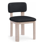 Paloma Vegan Leather Upholstered Dining Chair (88052-C) in Black