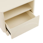 Ella 20" Nightstand (1-Drawer) in Cream