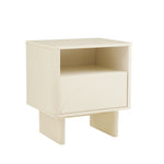 Ella 20" Nightstand (1-Drawer) in Cream