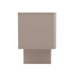 Ella 20" Nightstand (1-Drawer) in Mocha