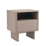Ella 20" Nightstand (1-Drawer) in Mocha