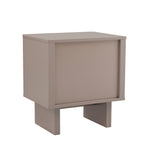 Ella 20" Nightstand (1-Drawer) in Mocha
