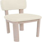 Paloma Vegan Leather Upholstered Dining Chair (88052-C) in Cream