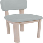 Paloma Vegan Leather Upholstered Dining Chair (88052-C) in Light Blue