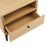 Amara 20" Nightstand (1-Drawer) in Light Oak