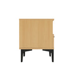 Amara 20" Nightstand (1-Drawer) in Light Oak