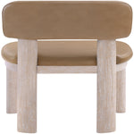 Paloma Vegan Leather Upholstered Dining Chair (88052-C) in Tan