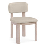Paloma Vegan Leather Upholstered Dining Chair (88052-C) in Taupe