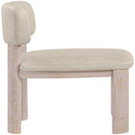 Paloma Vegan Leather Upholstered Dining Chair (88052-C) in Taupe