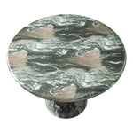 Cosenza 36" Marble Finish Concrete Indoor / Outdoor Dining Table in Green