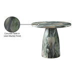 Cosenza 36" Marble Finish Concrete Indoor / Outdoor Dining Table in Green