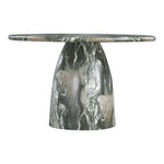 Cosenza 48.5" Marble Finish Concrete Indoor / Outdoor Dining Table in Green