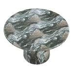 Cosenza 48.5" Marble Finish Concrete Indoor / Outdoor Dining Table in Green