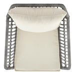 Cannes 3-Piece Conversation Set in Gray and Cream