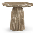 Venosa 36" Concrete Indoor/Outdoor Dining Table in Beige