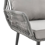 Cannes 3-Piece Conversation Set in Gray